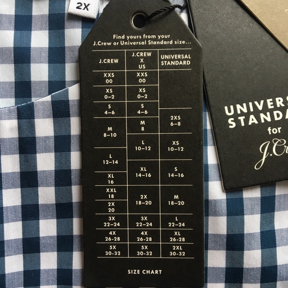 NWT! J.Crew x Universal Standard Drop-waist Dress - Picture 8 of 8